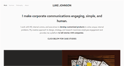 Desktop Screenshot of lukedjohnson.com